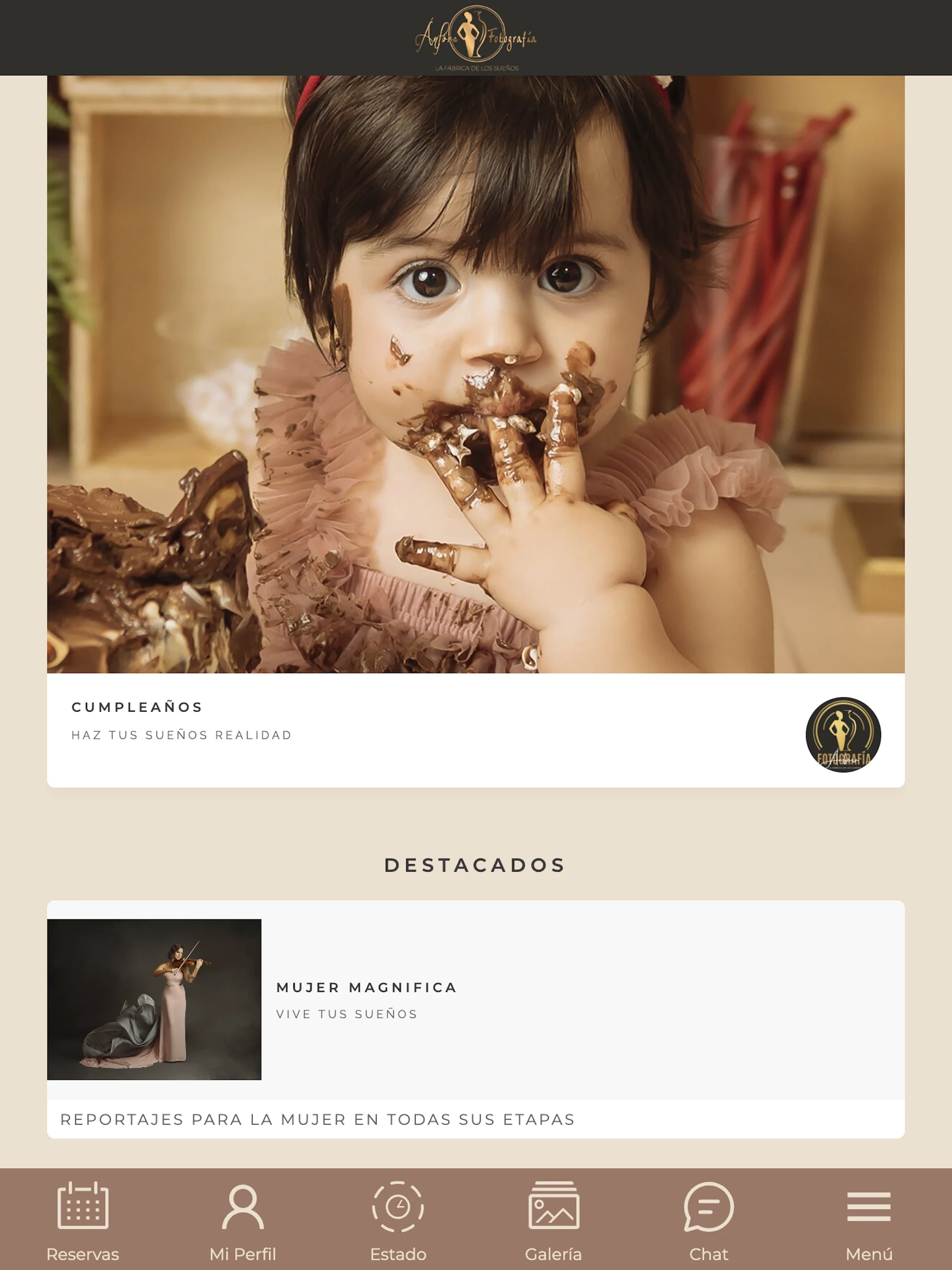 ÁNFORA FOTOGRAFÍA screenshot