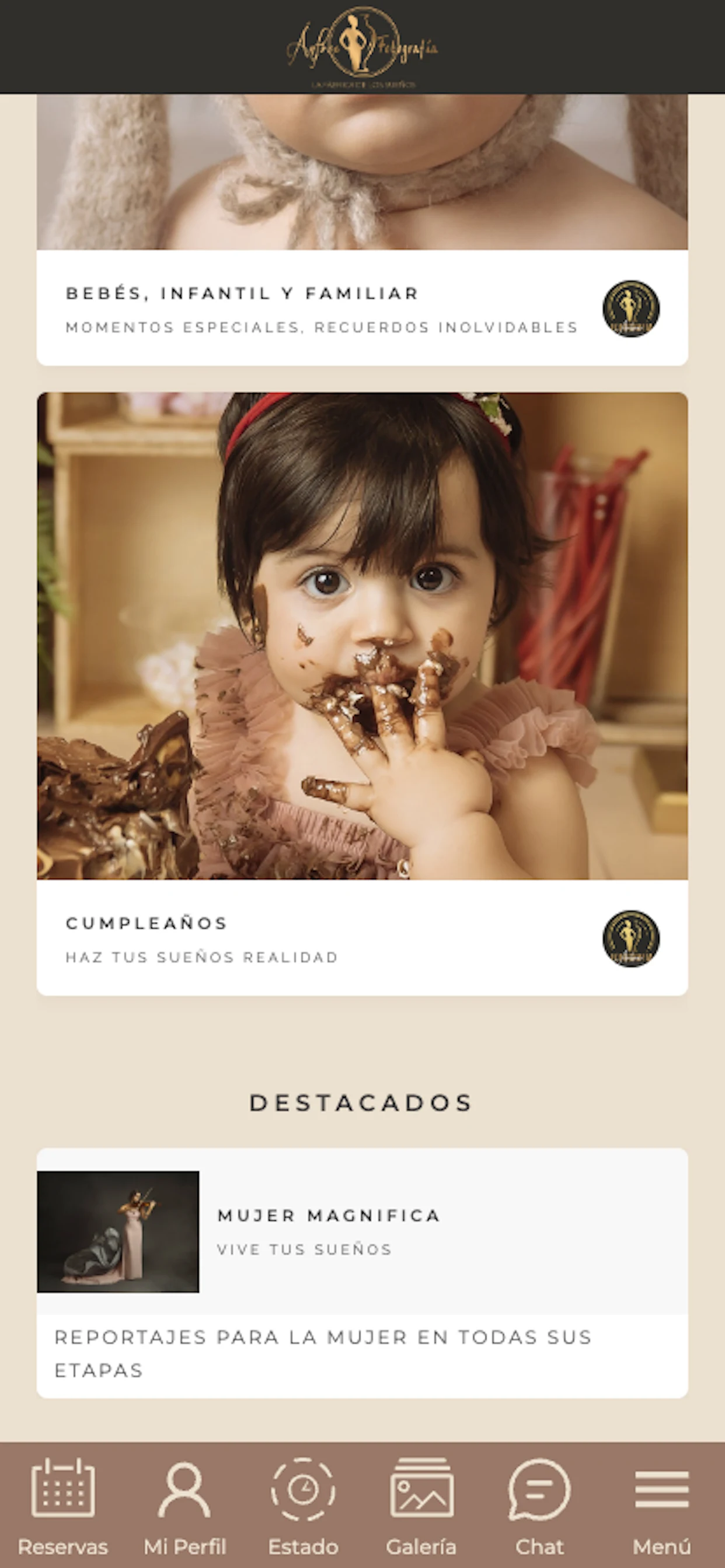 ÁNFORA FOTOGRAFÍA screenshot